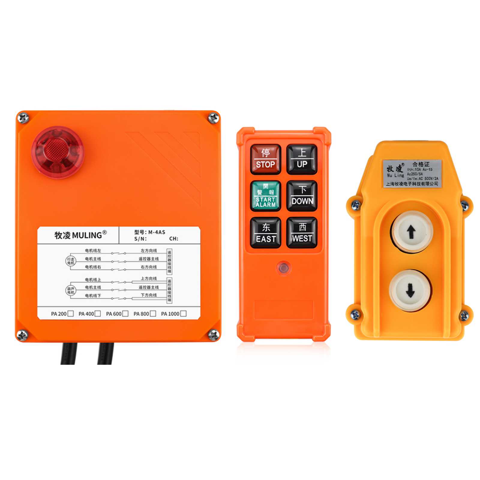 工业遥控器应用范围